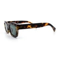 thumbnail image 6 of Mod Gentleman Style Hipster Narrow Thick Horn Rim Mod Sunglasses Tortoise - Green, 6 of 7