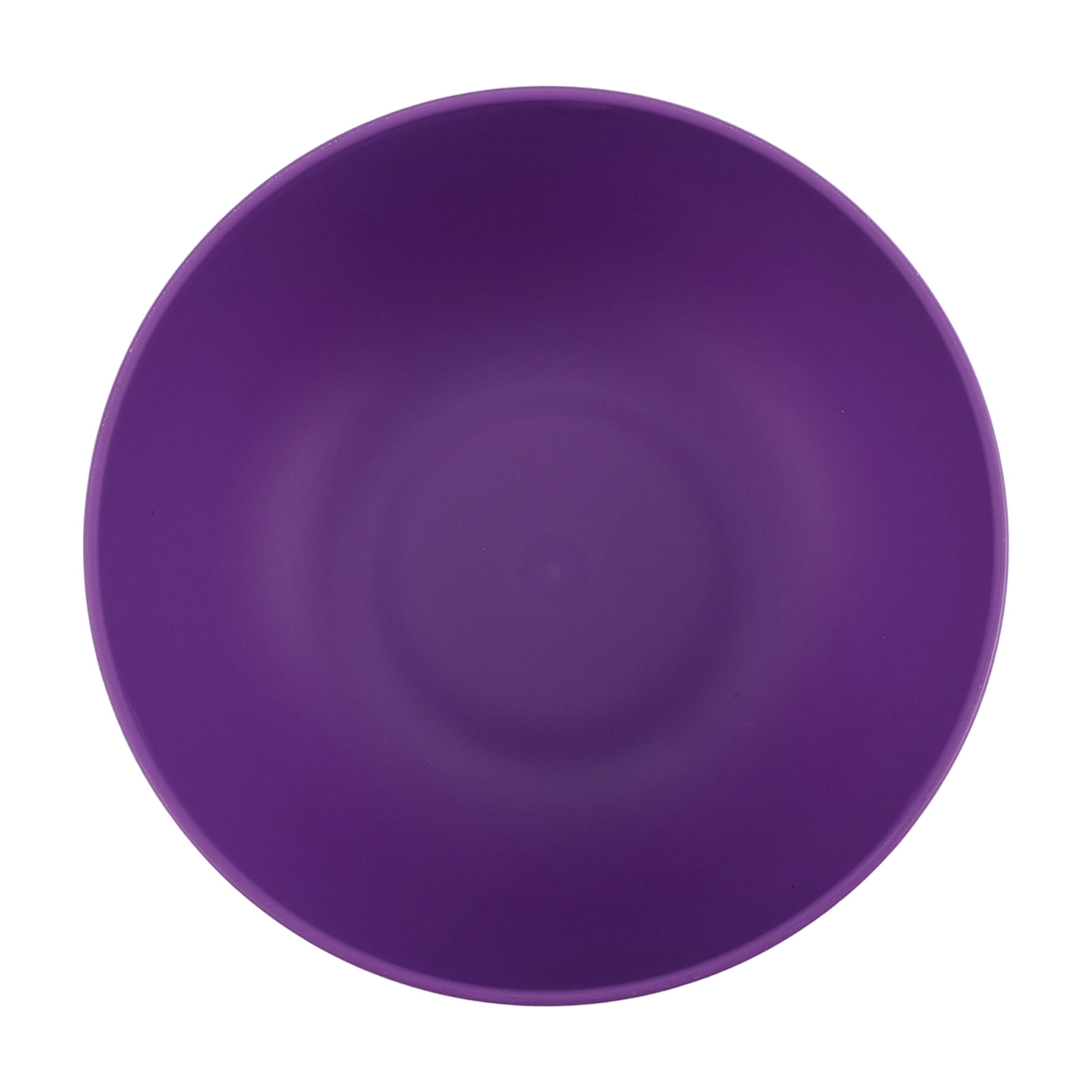 Mainstays 38 Ounce Round Plastic Etched Ghost Bowl, Purple