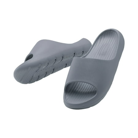 

Summer Couple Women Men Slippers Fashion Casual Thick Bottomed Bathroom Bath Shoes