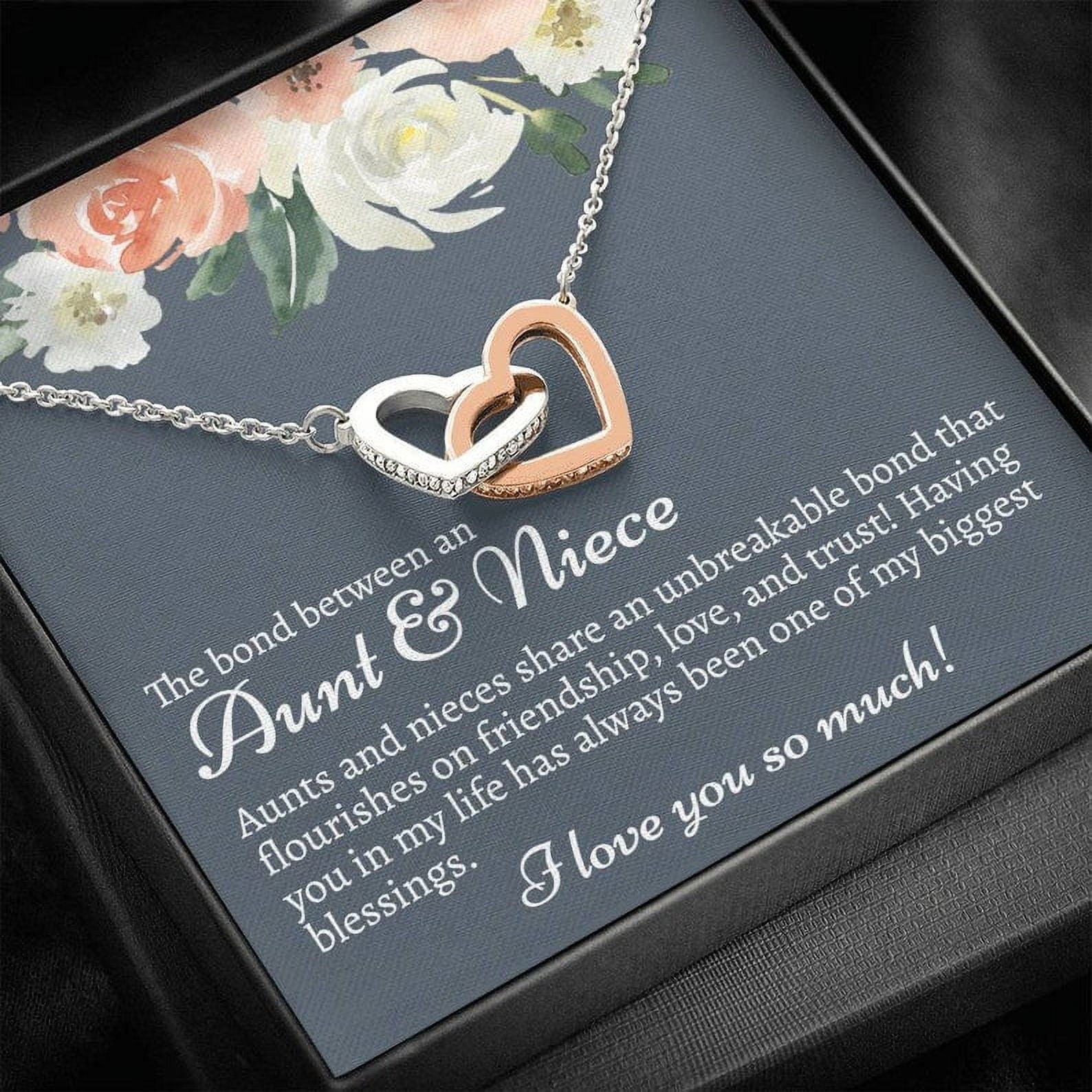 Aunt and Niece Necklace, Special Niece Necklace, Aunt and Niece Gift, Niece Keepsakes, Gift for Niece from Aunt, Auntie to Niece Jewelry
