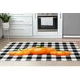 thumbnail image 2 of Pattern Rug, Orange Rugs, Modern Rugs, Cute Rugs, Halloween Rugs, Office Decor Rugs, Kitchen Rug, Kitchen Decor, Small Rugs, Pumpkin Rug, 3.3'x6.5' - 100x200 cm, 2 of 5