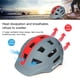 thumbnail image 5 of Eigraketly Casco de bicicleta Gorra de seguridad Cascos de ciclismo integrados al aire libre Protector unisex para scooter deportivo Equipar Type2 NO2, 5 of 6