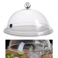 thumbnail image 1 of Plastic Dome Smoking Gun Accessory for Plates, Glasses and Bowls, Smoke Infuser Cloche Lid, 1 of 3