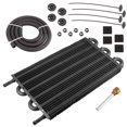 thumbnail image 1 of Kit universal de enfriador de aceite para transmisión de 6 filas en aluminio, 1 of 8