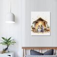 thumbnail image 3 of EastSmooth  Vintage Mary &amp; Joseph Birth of Jesus Christ Poster, Nativity Scene Canvas Wall Art, Holy Christian Spiritual Painting, Nativity Pictures for Wall, 3 of 4