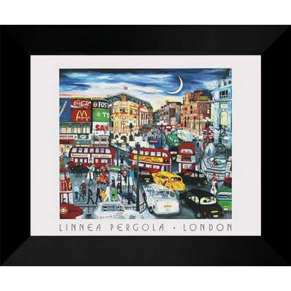 Linnea Pergola FRAMED Art Print 15x18 "London"