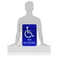 thumbnail image 3 of National Marker Reflective "Van Accessible" Parking Sign 18" x 12" Aluminum (TM147J), 3 of 3