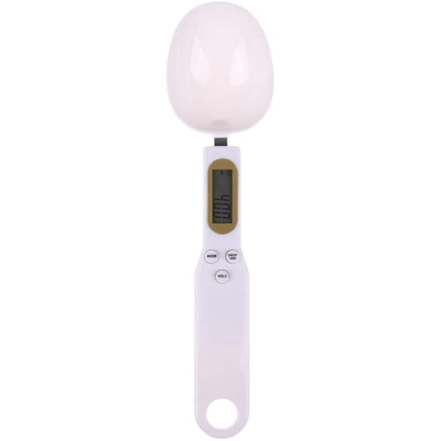 Báscula digital con cuchara y pantalla LCD para cocinas de café y té, de 1 g a 500 g