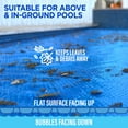 thumbnail image 6 of Shop Square 16' x 36' Rectangle Solar Pool Cover, 12 Mil, for Inground and Above Ground Pools, Blue, 6 of 8