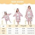 thumbnail image 3 of BZSMCE Wearable Blanket Hoodie Fashion Starry Constellation Dance Home Wear, 3 of 7