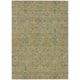 thumbnail image 2 of HomeRoots 604630 10 x 14 ft. Orange, Blue & Green Floral Washable Indoor & Outdoor Rectangle Area Rug, 2 of 5