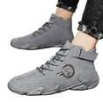 thumbnail image 3 of Sngxgn Mens Running Shoes Sneakers Lightweight Sport Gym Jogging Walking Sneakers(Grey,45), 3 of 8