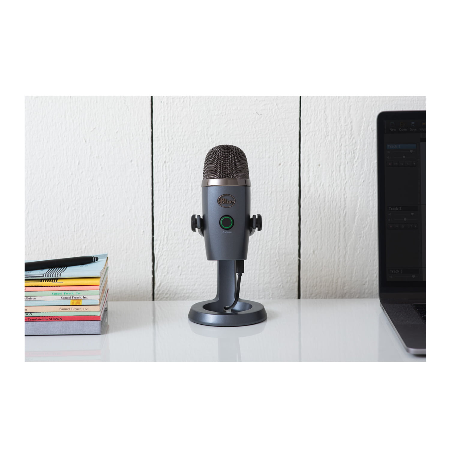 BLUE Yeti Nano USB Microphone, Shadow Gray. #R0893
