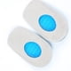 thumbnail image 4 of Plantillas de gel elásticas para el talón, almohadillas amortiguadoras para aliviar el dolor de talón, para mujeres y hombres (azul oscuro, tallas 36-40), 4 of 7