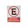 thumbnail image 1 of PLACA "PROHIBIDO ESTACIONARSE" 20X25CM KARLEN Estireno, 1 of 1