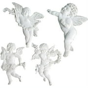 Melissa Frances Vintage Embellishments, Angels Among, 4/Pkg