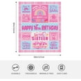 thumbnail image 5 of 13 Year Old Girl Birthday Gift Ideas Blanket 60x50 Inch, Birthday Gifts for 13 Year Old Girls, 13th Birthday Gifts for Girls, Birthday Gifts for Girls Age 13, 13 Yr Old Girl Birthday Gifts, 5 of 5