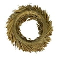 thumbnail image 3 of Galt International 21" Preserved Golden Natural Dried Wheat Wreath Straw Grain Wreath for Front Door Farmhouse Decorations Home Decor Pampas, 3 of 4