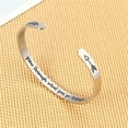 thumbnail image 2 of TINGN Inspirational Gifts for Women Friends Grow Through What You Go Through Bracelet Jewelry, 2 of 5