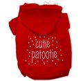 thumbnail image 1 of Cutie Patootie Rhinestone Hoodies Red Xxxl(20), 1 of 1