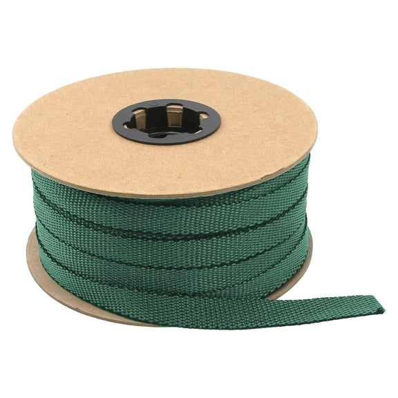 Jiggly Greenhouse Tree Tie Strap Staking and Guying Material 1,000 lbs Strength, Anti-Fraying Design, Made in The USA (250 Feet)