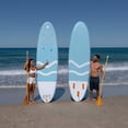 thumbnail image 4 of Inflatable SUP for Adults – 10′ Stand Up Paddle Board with Accessories, Oar, Fins, Pump, Great Stability & Durability, 286 lb Max Load, 4 of 7