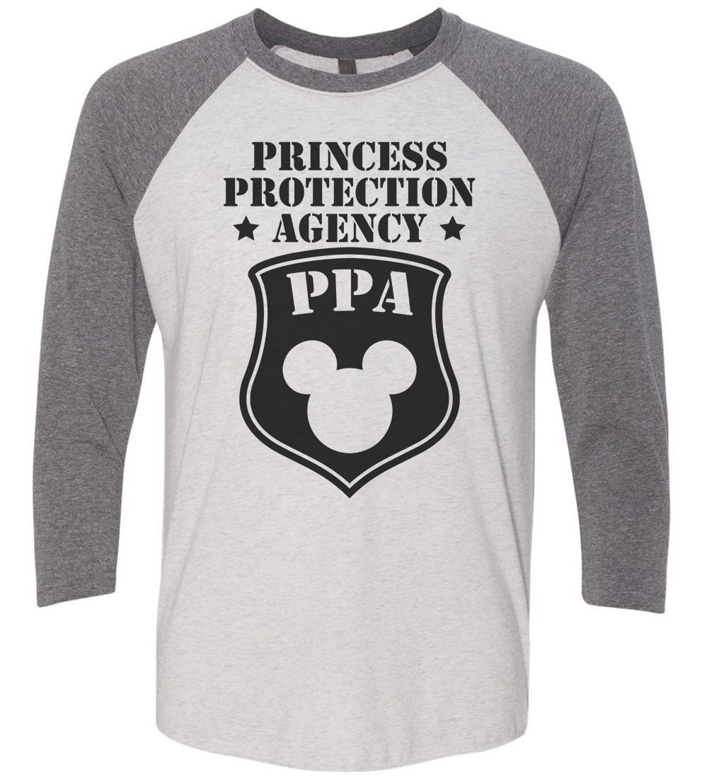 Official Disney Princess Girl Power Long Sleeve Baseball T-Shirt