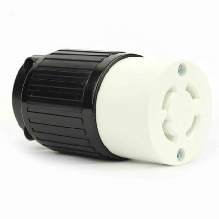 30 Amps, 125/250V, NEMA L14-30R Twist Lock 4-Wire Electrical Female Plug Receptacle