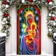 thumbnail image 4 of Banner de la Cubierta de la Puerta de Poliéster de las Decoraciones Del Árbol de Navidad Al Aire Libre 90 * 180cm, 4 of 6
