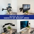 thumbnail image 4 of VIVO Steel Monitor Mount to Wall Conversion Pole Bracket, Standard 1.4" Diameter, 4 of 8