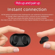 NovaSpark 2024 New Generation A6S Tws Wireless Headphones Bluetooth-5.0 Sport Headset with Mic Earbuds Noice Cancelling Sleeping Earphone