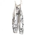 thumbnail image 1 of TIMIFIS Combinaison Femme Décontractée Imprimé Floral Sans Manches Bretelles Spaghetti Pantalon Grand, 1 of 3