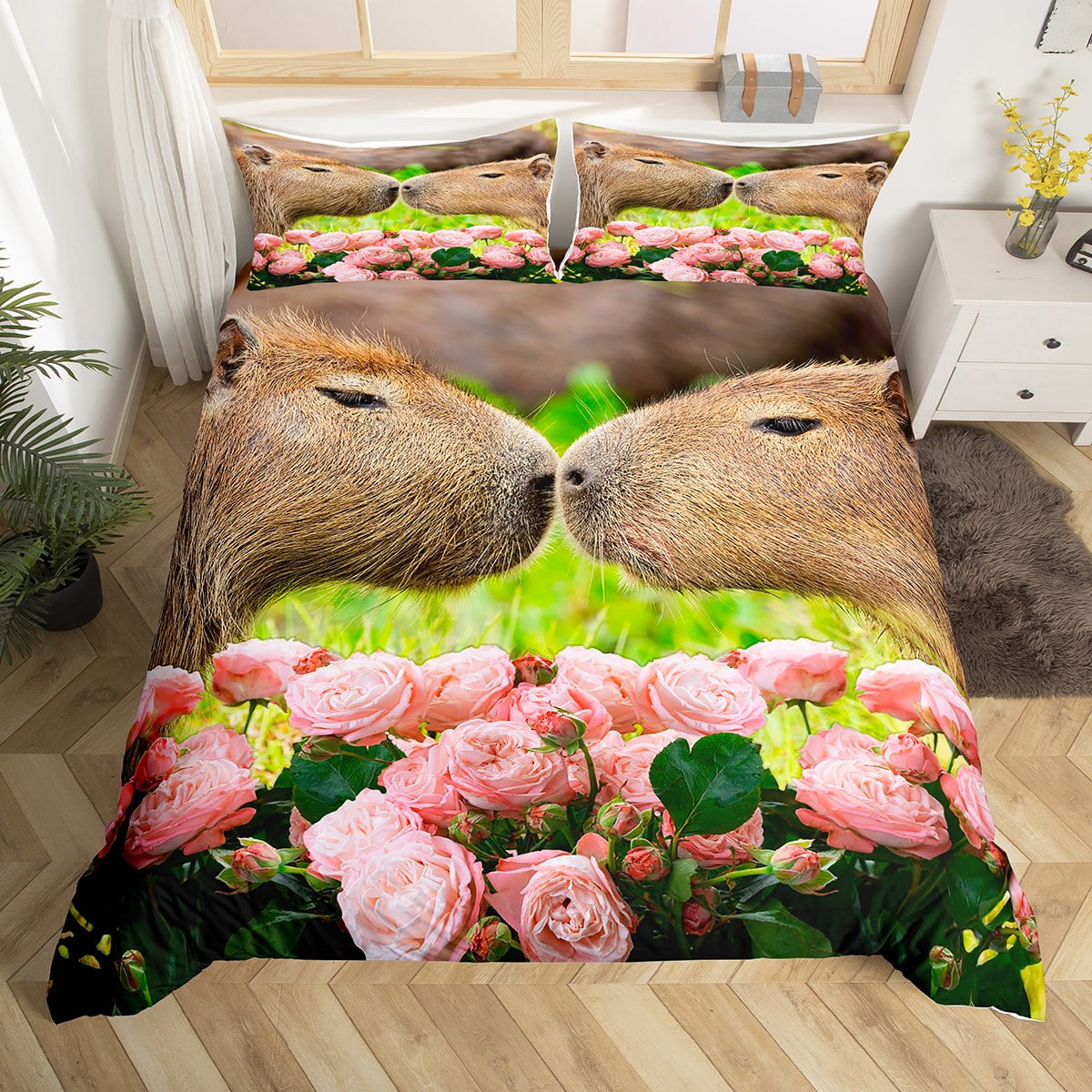 Girls animal bedding online