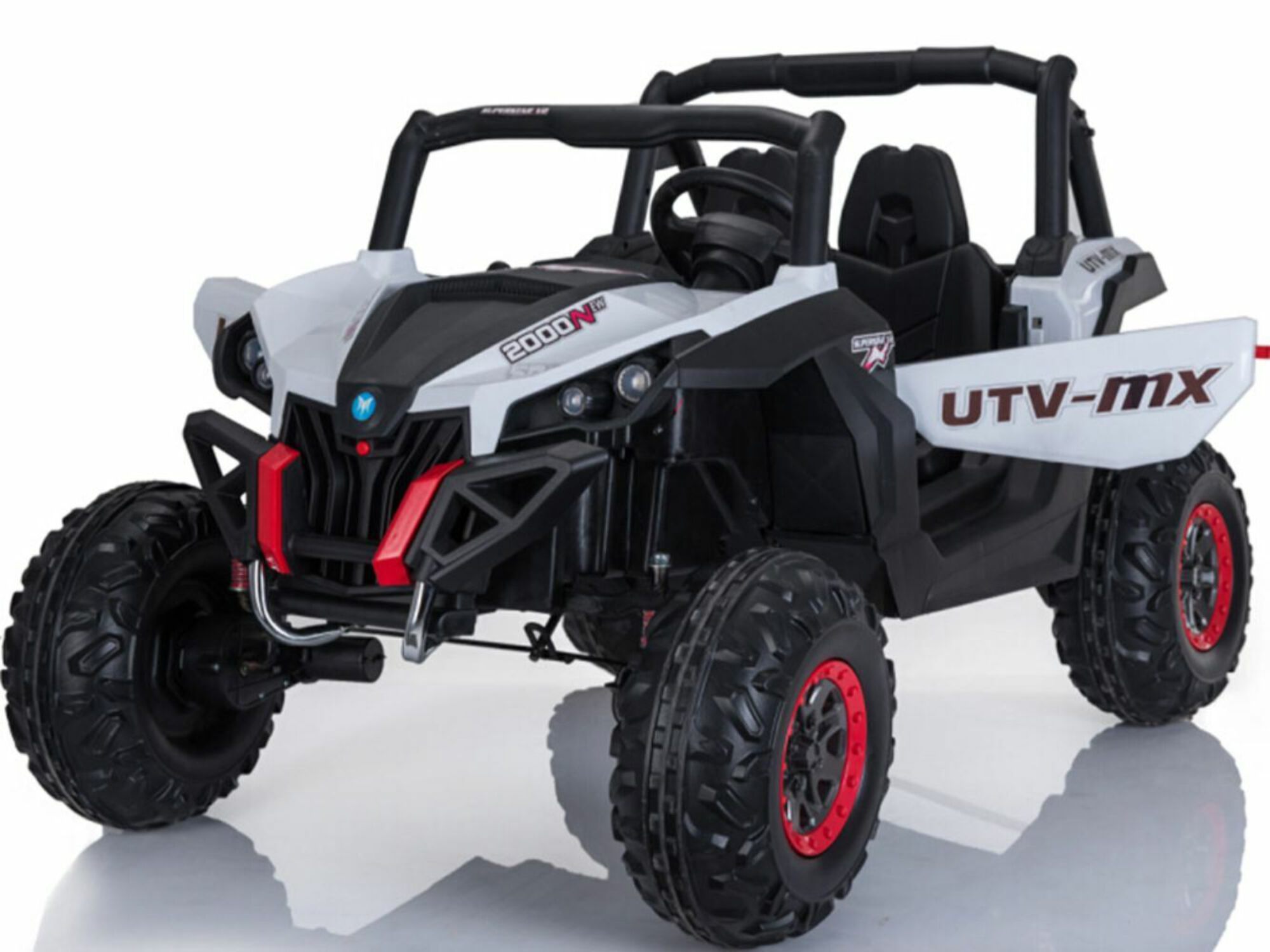 12V Kids Ride-On Toy Electric Car - Mini Moto UTV 4x4 - Black, Blue, White, Red, Pink
