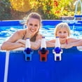 thumbnail image 4 of ​Poolside Cup Holder Above Ground Pool Cup Holder Anti- Hook Spill Drink F7A8, 4 of 7