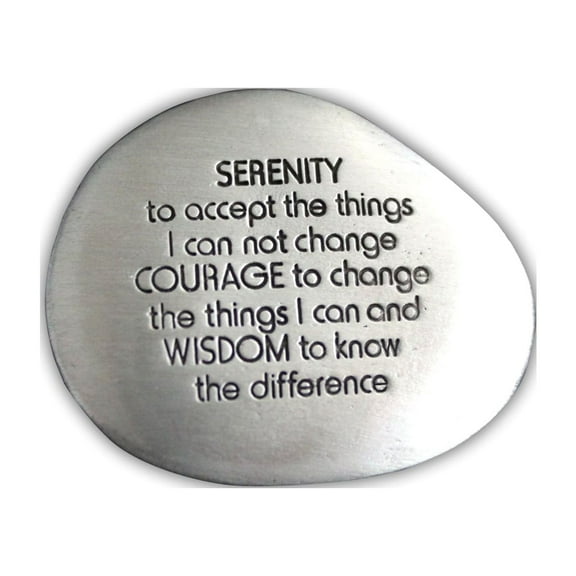 Cathedral Art SS126 Serenity Prayer Soothing Stone, 1-1/2-Inch