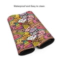 thumbnail image 4 of Disketp Fruit-Flavored Ice-Cream Gaming Mouse Mat Long Extended Mouse Pad Desk Mat Non-Slip Rubber Mice Pads Stitched Edges(315.5 x 16 x 0.12 Inches), 4 of 8