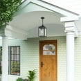 thumbnail image 4 of 20593-76 Livex Lighting Nyack - 3 Light Outdoor Pendant Lantern in Mid Century Modern Style - 8.25 Inches wide by 18.5 Inches high-Scandinavian Gray, 4 of 11