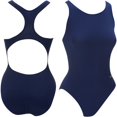 thumbnail image 2 of New Dolfin Women's Winners Performance Back Solid Swimsuit Navy Size 36, 2 of 3