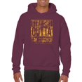 thumbnail image 4 of Straight Outta San Francisco - California Football Hometown Pride Hoodie - X-Large - Maroon, 4 of 6