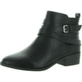 thumbnail image 2 of Sun + Stone Women's Eliza Faux Leather Almond Toe Ankle Boots, 2 of 3