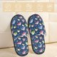 thumbnail image 2 of Fotbe Colorful Cartoon Shark Pantuflas Peludas para Mujer con Estampado, Zapatillas de Peluche, Zapatos de Invierno para Casa, Uso Interior y Exterior-Large, 2 of 8