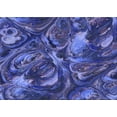 thumbnail image 1 of Ahgly Company Tapis d'Intérieur Lavables en Machine, Rectangle Transitionnel, Bleu Ardoise, 7' x 9', 1 of 7