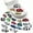 NDD22, variant on 12Pcs One Piece Shoe Charms for Croc, Cartoon Shoe Decoration for Shoes Bracelet Wristband Clog Sandals Birthday Party Favors
