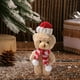 thumbnail image 5 of Oso de Peluche Navideño con Bufanda Roja, Pareja de Osos Marrones, Ideal para Manualidades, Decoración de Pasteles y Más. Incluye Materiales de Regalo. | 1 Unidad, 16 X 7 X 3 Cm, Poliéster Marrón, 15, 5 of 6