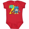 thumbnail image 3 of Inktastic 2nd Birthday Robot Boys or Girls Baby Bodysuit, 3 of 5