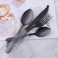 thumbnail image 4 of BuyGo Silverware Set Flatware Set Stainless Steel Dinnerware Set for 4, 16-Piece Cutlery Set, Black, 4 of 4