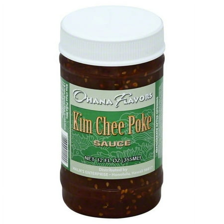 Halms Enterprises Ohana Flavors Kim Chee Poke Sauce, 12 oz
