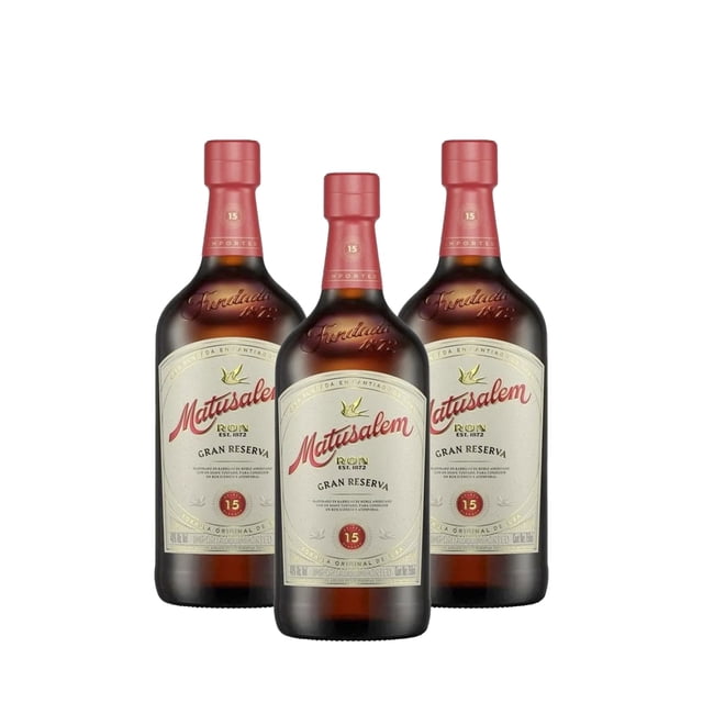 Pack De 3 Ron Matusalem Reserva 15 750Ml