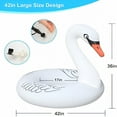 thumbnail image 4 of BESTSKY Inflatable Pool Floats,Solar Powered Large Swan Pool Float Adult,LED Color Changing Swan Floaties for The Pool,42 Inch Lake Floats Adults for Outdoor Seaside,Lake,Pool, 4 of 7